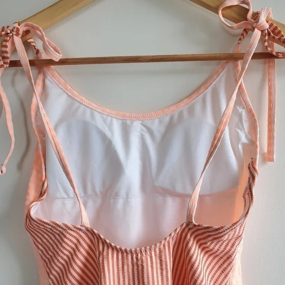 New Aerie Gingham & Striped One Piece Swimsuit Size XS - Picture 9 of 11